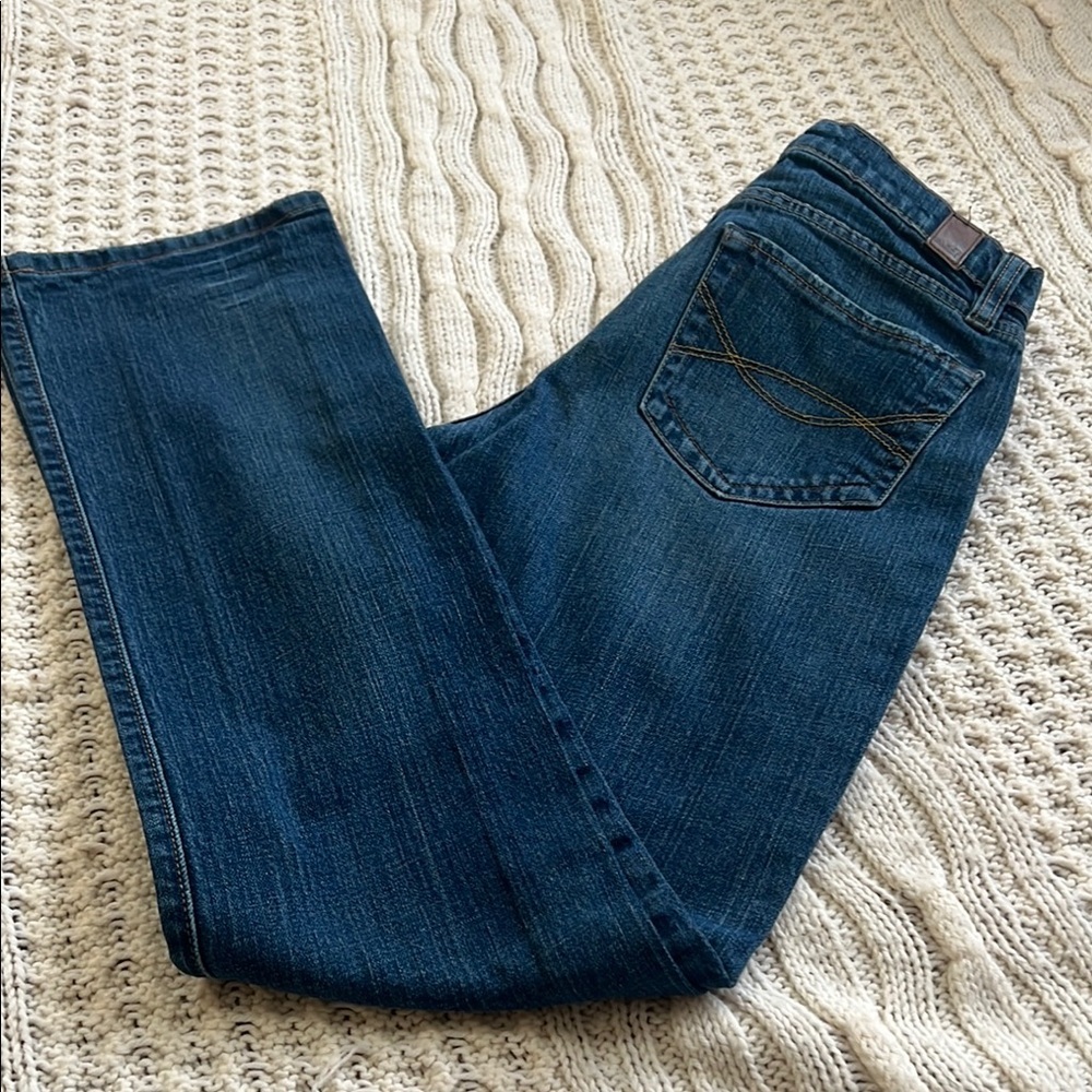 Abercrombie & Fitch Blue Straight Leg Denim Jeans